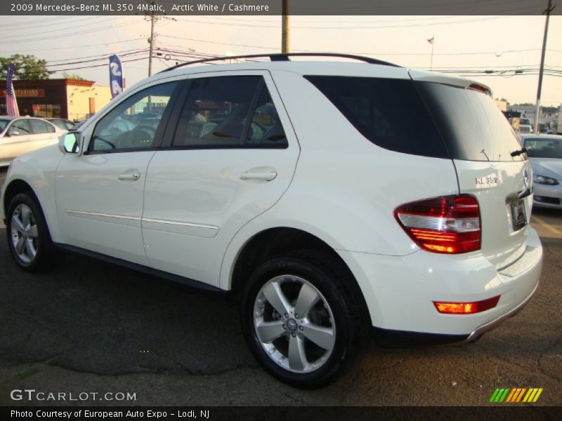 Arctic White / Cashmere 2009 Mercedes-Benz ML 350 4Matic