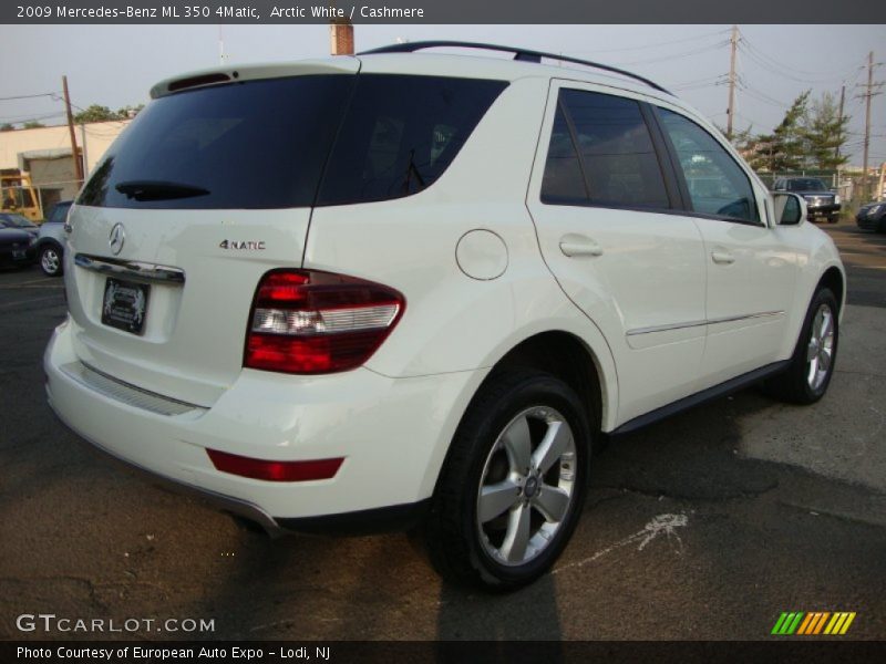 Arctic White / Cashmere 2009 Mercedes-Benz ML 350 4Matic