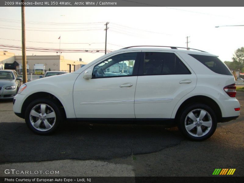 Arctic White / Cashmere 2009 Mercedes-Benz ML 350 4Matic
