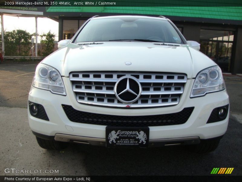 Arctic White / Cashmere 2009 Mercedes-Benz ML 350 4Matic