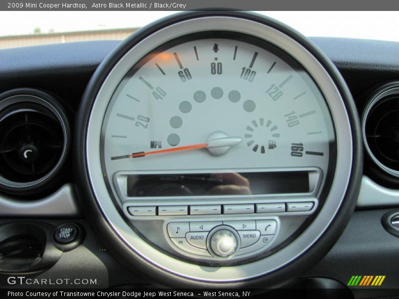 Astro Black Metallic / Black/Grey 2009 Mini Cooper Hardtop