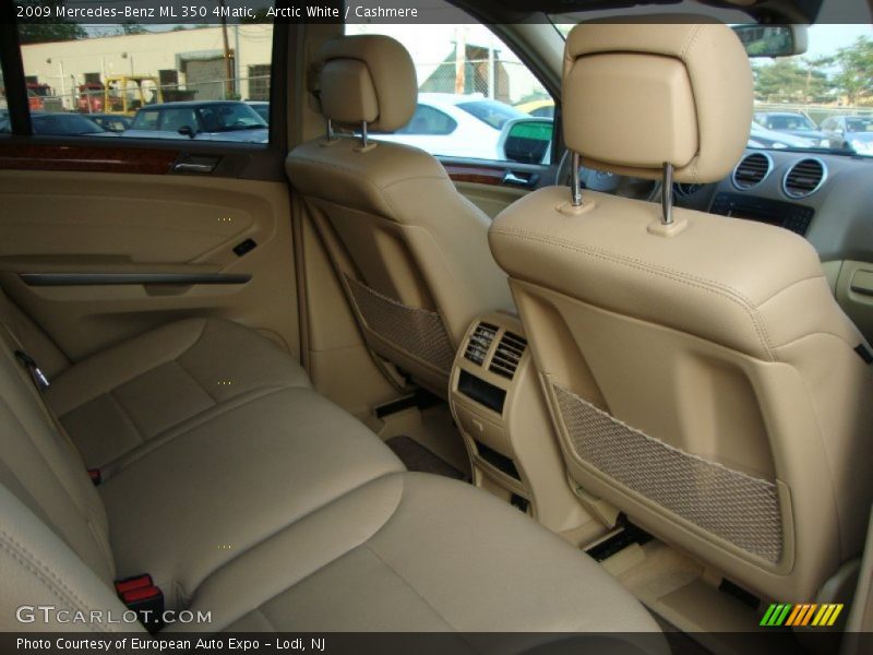 Arctic White / Cashmere 2009 Mercedes-Benz ML 350 4Matic