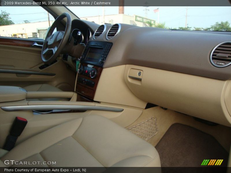 Arctic White / Cashmere 2009 Mercedes-Benz ML 350 4Matic