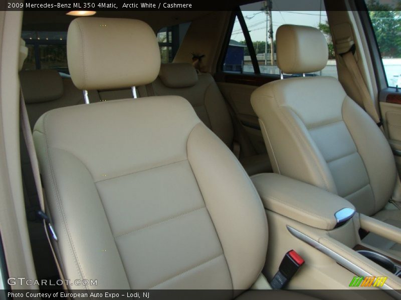 Arctic White / Cashmere 2009 Mercedes-Benz ML 350 4Matic