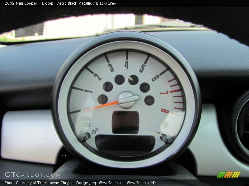 Astro Black Metallic / Black/Grey 2009 Mini Cooper Hardtop