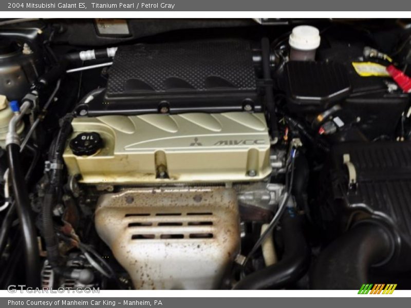 Titanium Pearl / Petrol Gray 2004 Mitsubishi Galant ES