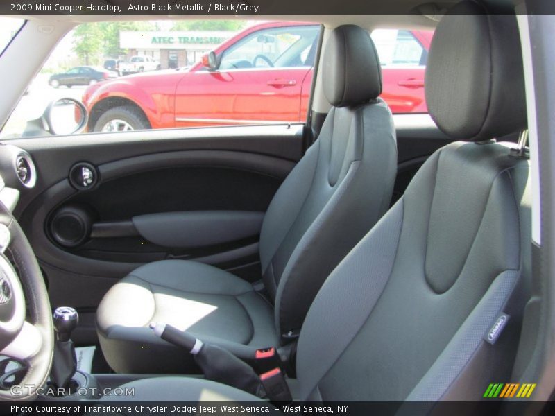 Astro Black Metallic / Black/Grey 2009 Mini Cooper Hardtop