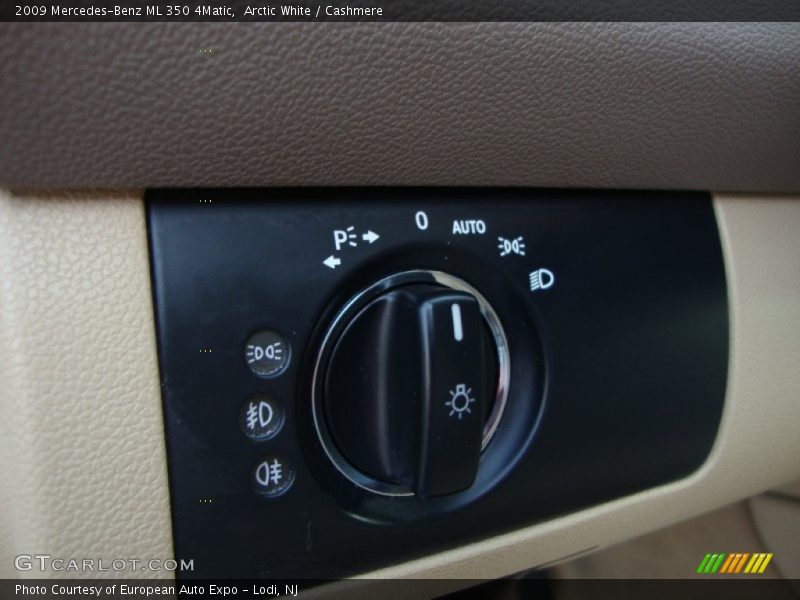 Arctic White / Cashmere 2009 Mercedes-Benz ML 350 4Matic