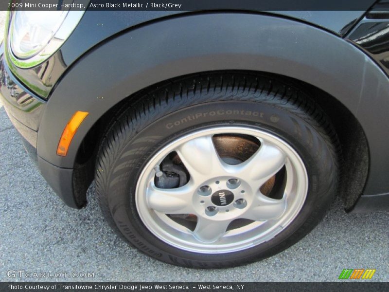 Astro Black Metallic / Black/Grey 2009 Mini Cooper Hardtop