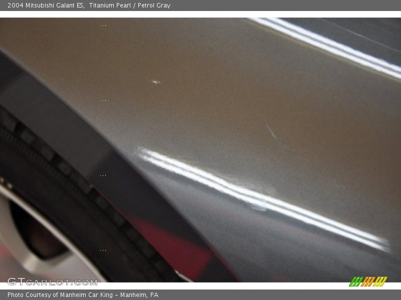 Titanium Pearl / Petrol Gray 2004 Mitsubishi Galant ES