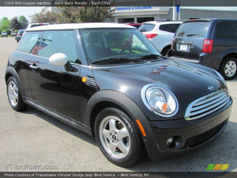 Astro Black Metallic / Black/Grey 2009 Mini Cooper Hardtop