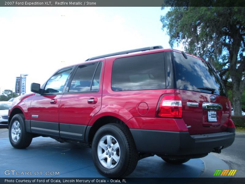 Redfire Metallic / Stone 2007 Ford Expedition XLT