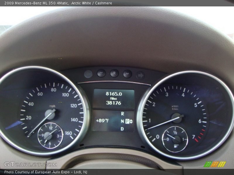 Arctic White / Cashmere 2009 Mercedes-Benz ML 350 4Matic