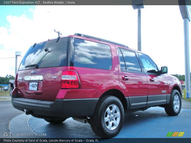 Redfire Metallic / Stone 2007 Ford Expedition XLT