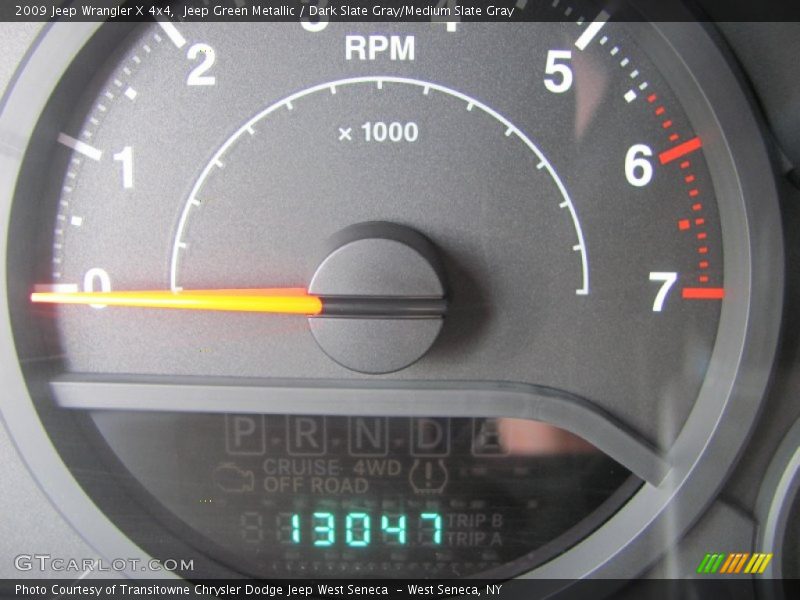 Jeep Green Metallic / Dark Slate Gray/Medium Slate Gray 2009 Jeep Wrangler X 4x4