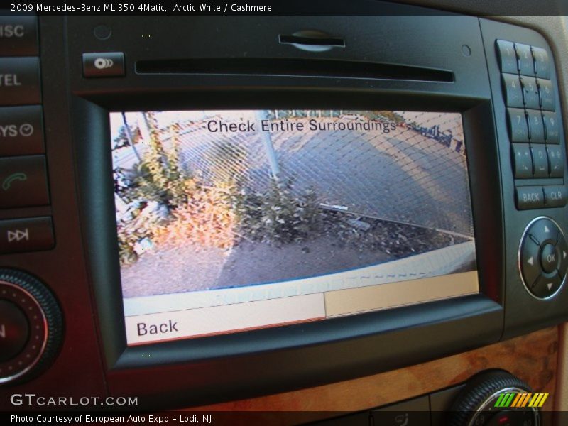 Arctic White / Cashmere 2009 Mercedes-Benz ML 350 4Matic