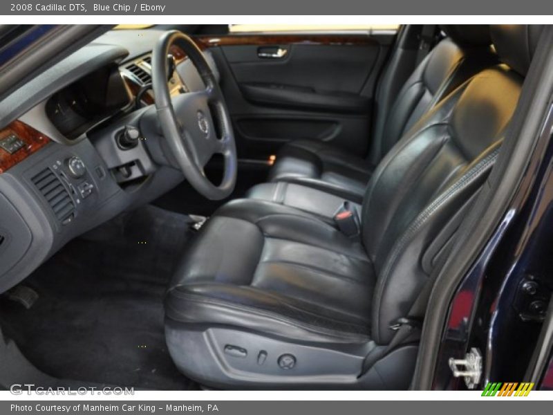 Blue Chip / Ebony 2008 Cadillac DTS