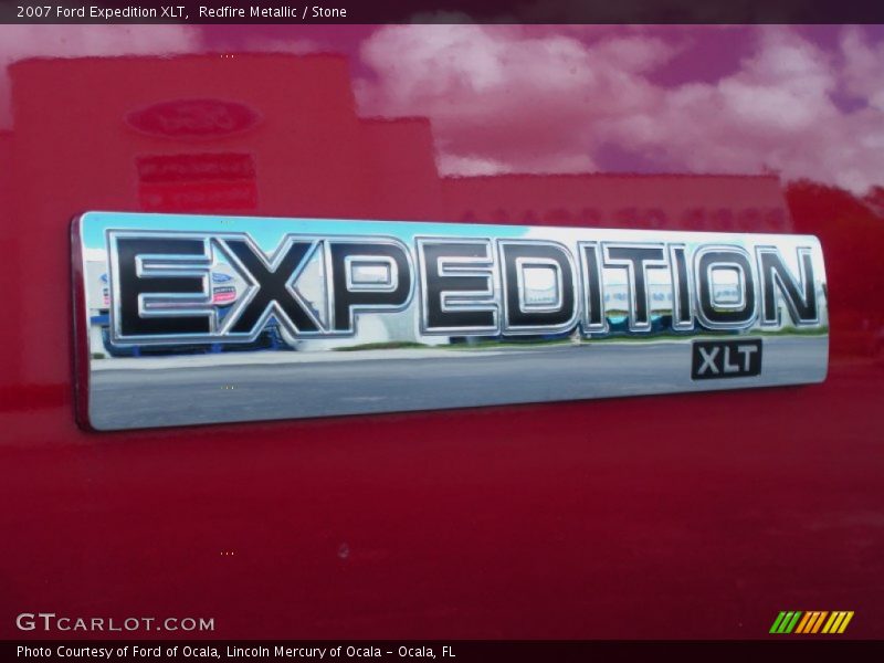 Redfire Metallic / Stone 2007 Ford Expedition XLT