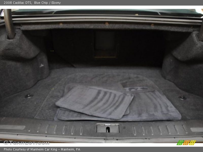 Blue Chip / Ebony 2008 Cadillac DTS