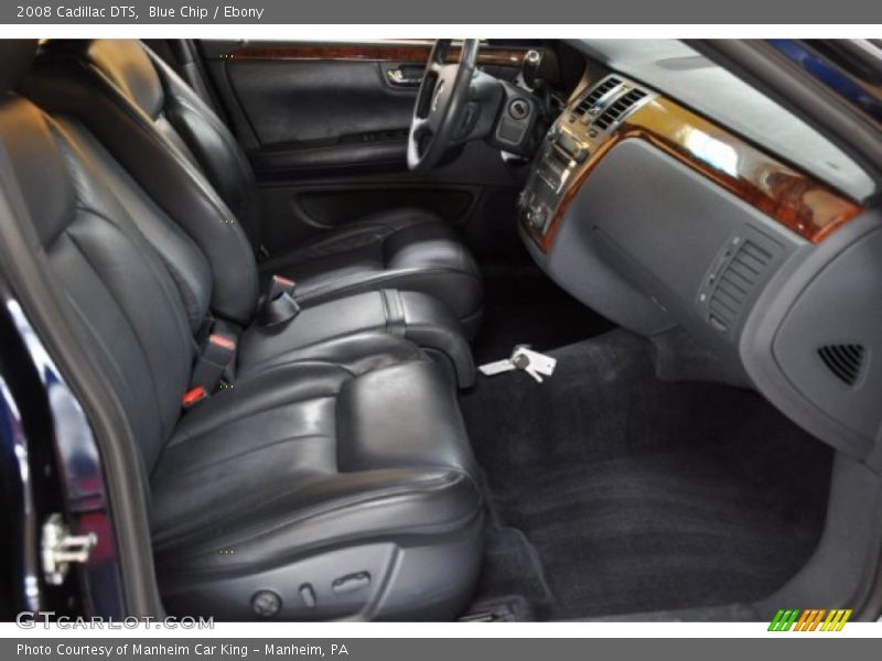 Blue Chip / Ebony 2008 Cadillac DTS