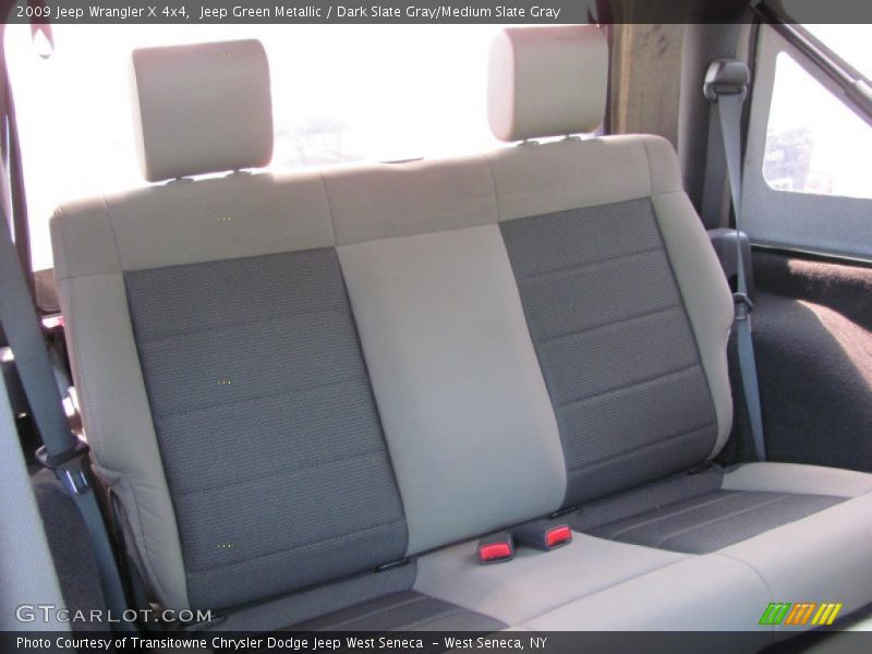 Jeep Green Metallic / Dark Slate Gray/Medium Slate Gray 2009 Jeep Wrangler X 4x4