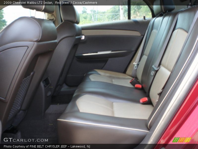 Red Jewel / Cocoa/Cashmere 2009 Chevrolet Malibu LTZ Sedan