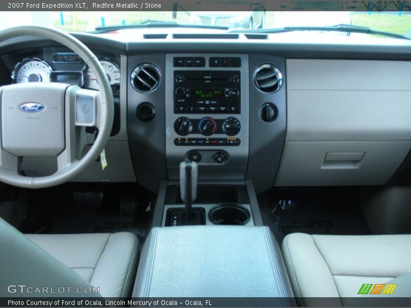 Redfire Metallic / Stone 2007 Ford Expedition XLT