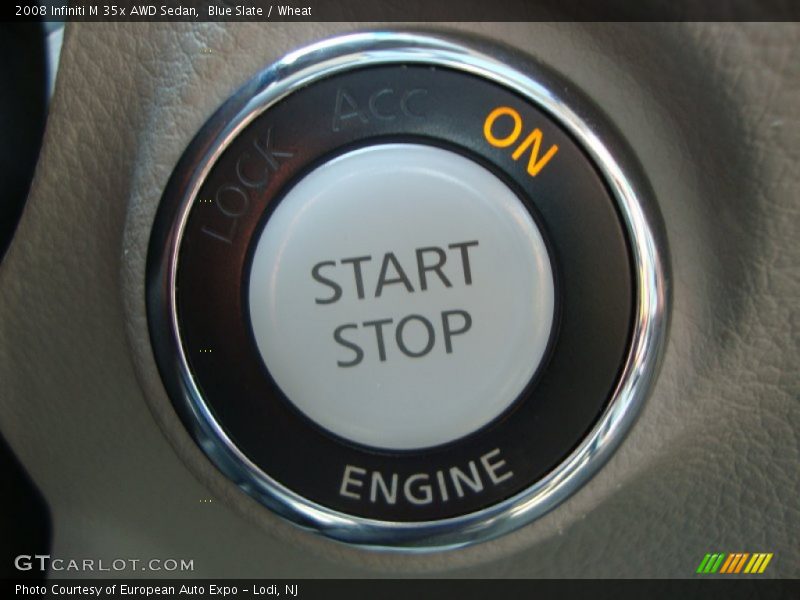 Blue Slate / Wheat 2008 Infiniti M 35x AWD Sedan
