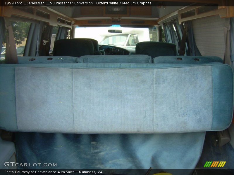 Oxford White / Medium Graphite 1999 Ford E Series Van E150 Passenger Conversion