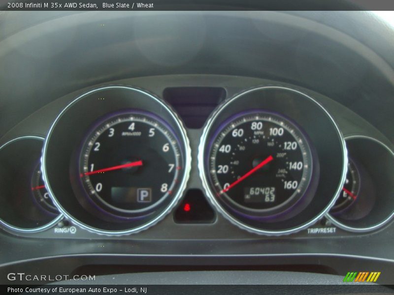 Blue Slate / Wheat 2008 Infiniti M 35x AWD Sedan