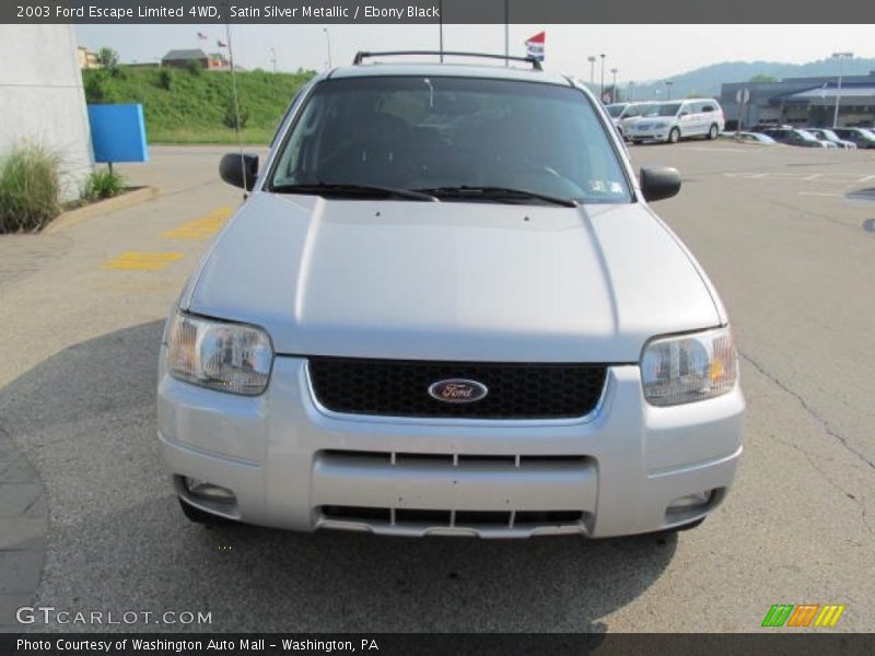 Satin Silver Metallic / Ebony Black 2003 Ford Escape Limited 4WD