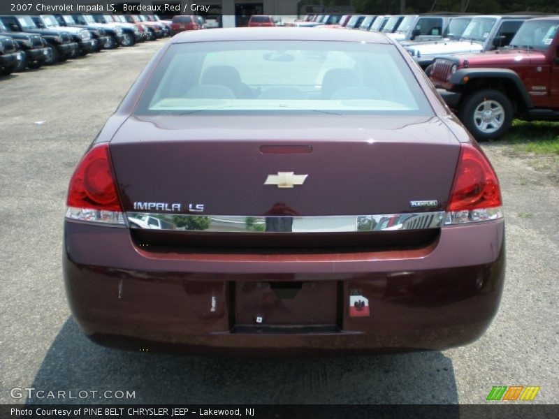  2007 Impala LS Bordeaux Red