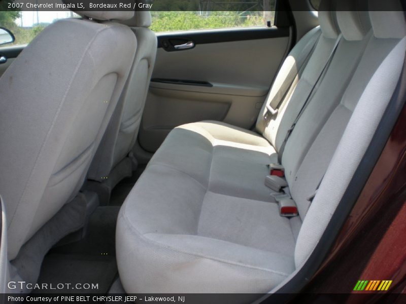 Bordeaux Red / Gray 2007 Chevrolet Impala LS