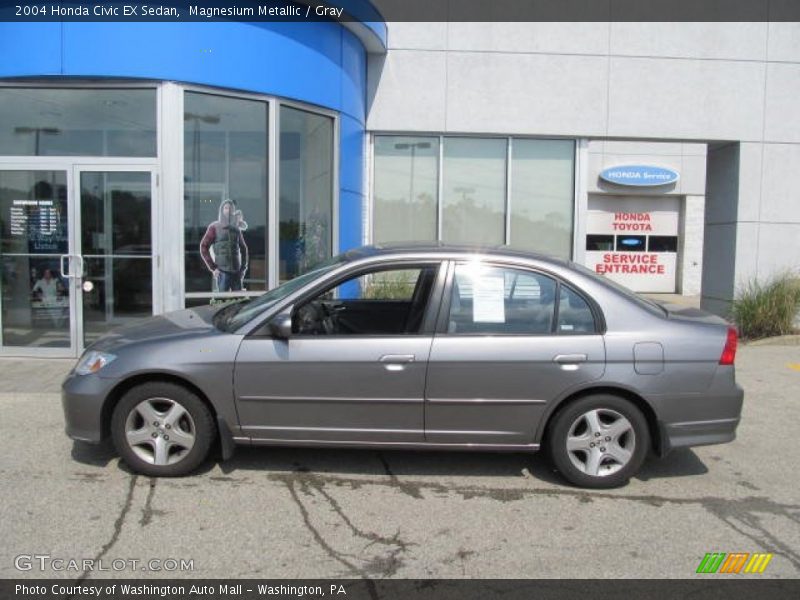 Magnesium Metallic / Gray 2004 Honda Civic EX Sedan