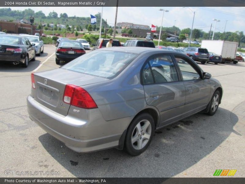 Magnesium Metallic / Gray 2004 Honda Civic EX Sedan