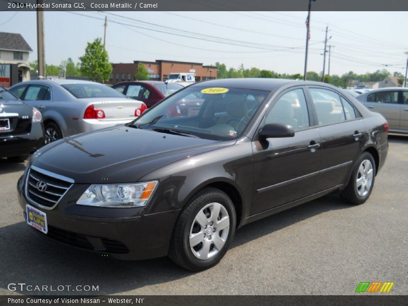 Cocoa Metallic / Camel 2010 Hyundai Sonata GLS