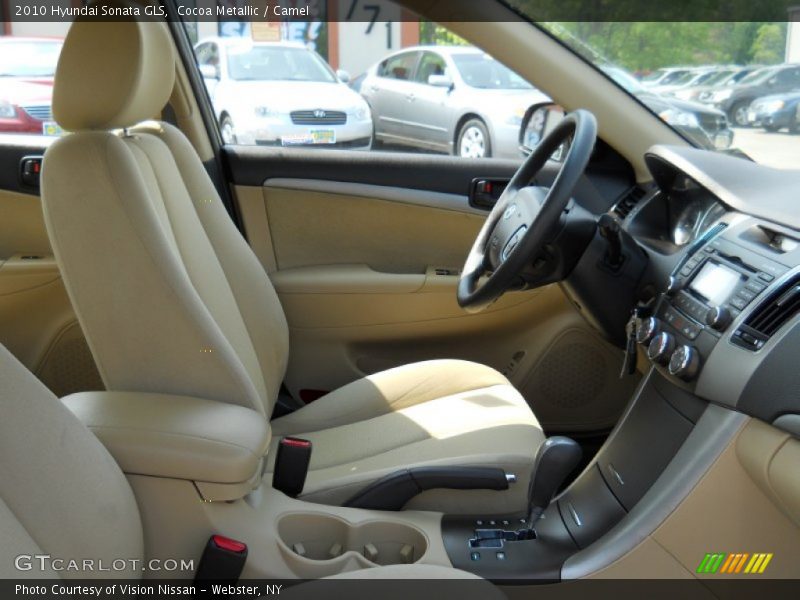 Cocoa Metallic / Camel 2010 Hyundai Sonata GLS