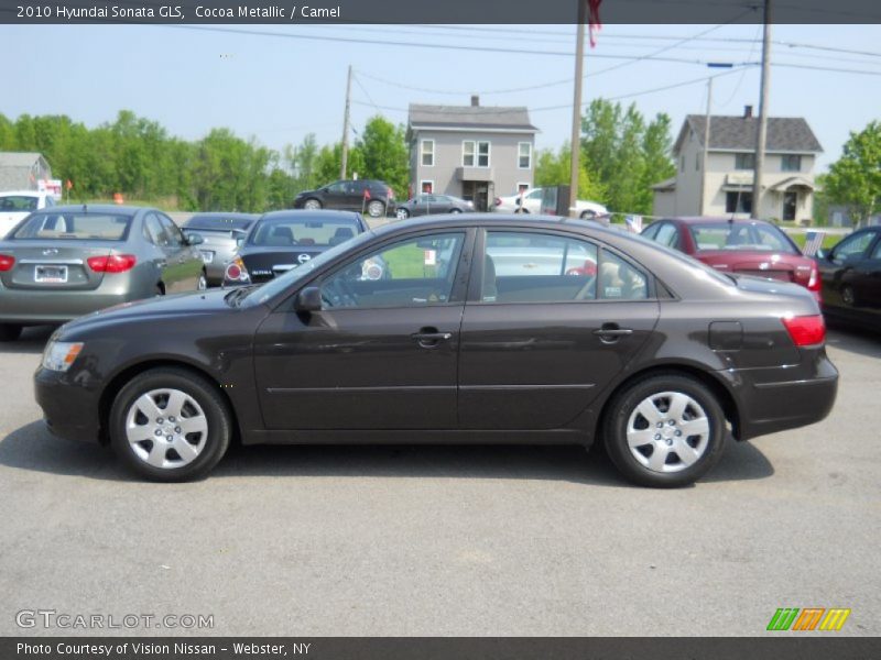 Cocoa Metallic / Camel 2010 Hyundai Sonata GLS