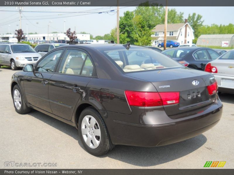 Cocoa Metallic / Camel 2010 Hyundai Sonata GLS