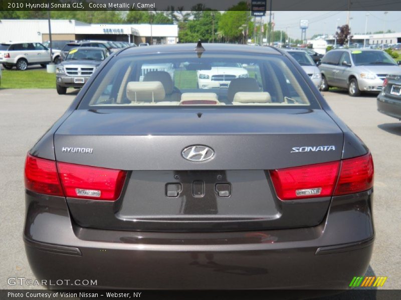 Cocoa Metallic / Camel 2010 Hyundai Sonata GLS