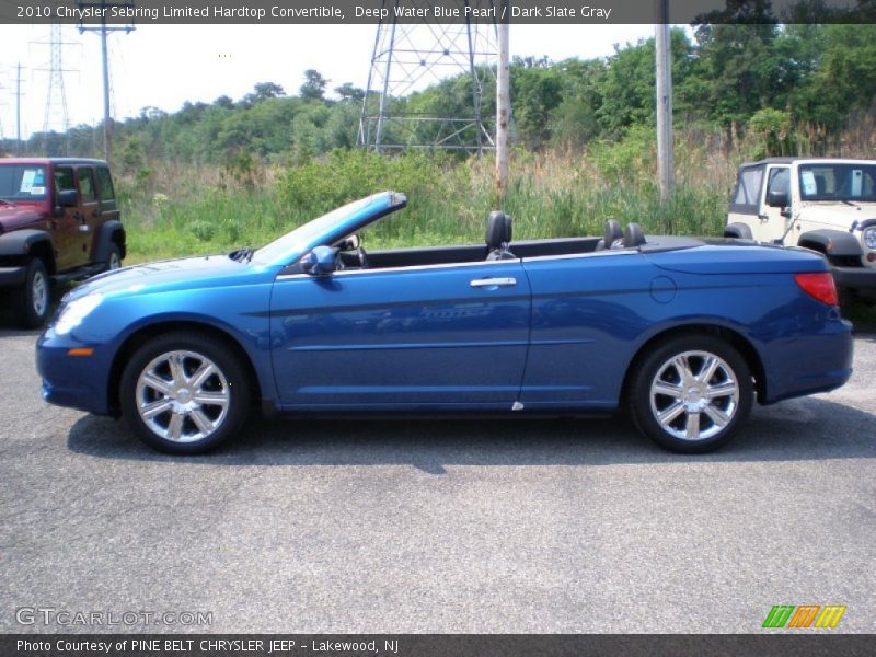  2010 Sebring Limited Hardtop Convertible Deep Water Blue Pearl