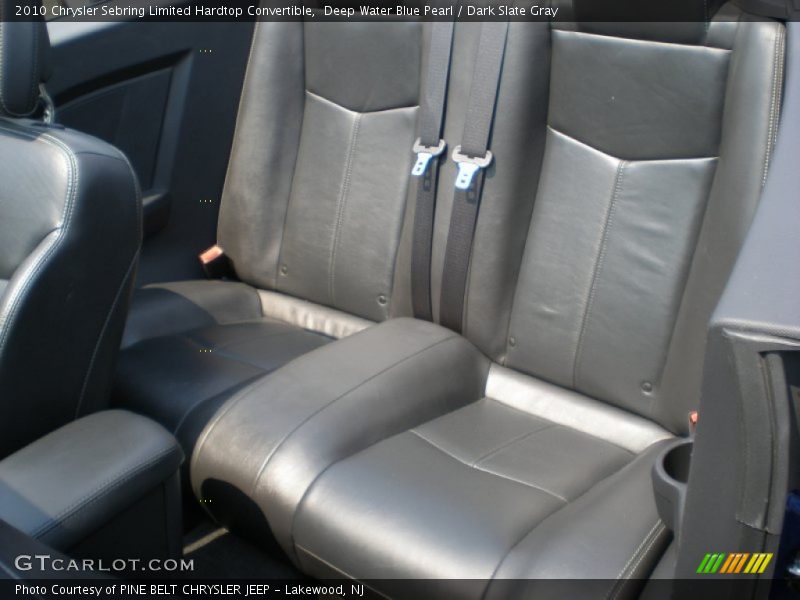  2010 Sebring Limited Hardtop Convertible Dark Slate Gray Interior