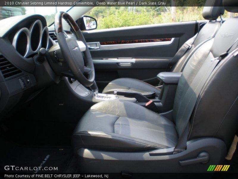  2010 Sebring Limited Hardtop Convertible Dark Slate Gray Interior