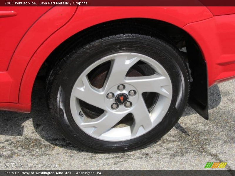 Lava Red Metallic / Graphite 2005 Pontiac Vibe