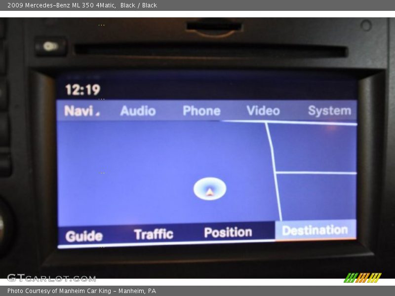 Black / Black 2009 Mercedes-Benz ML 350 4Matic