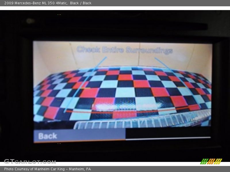 Black / Black 2009 Mercedes-Benz ML 350 4Matic
