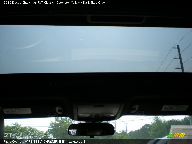 Detonator Yellow / Dark Slate Gray 2010 Dodge Challenger R/T Classic