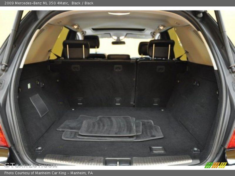 Black / Black 2009 Mercedes-Benz ML 350 4Matic