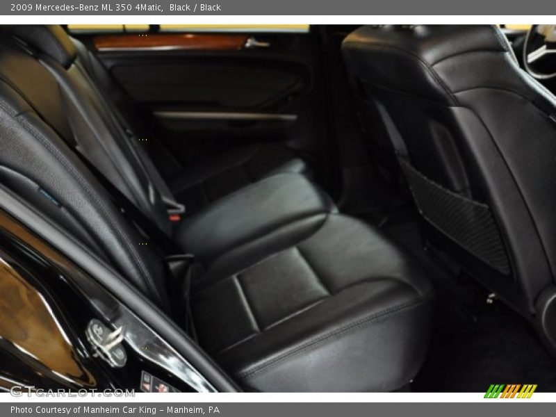 Black / Black 2009 Mercedes-Benz ML 350 4Matic