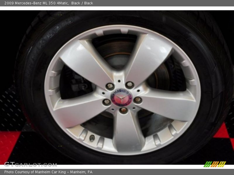 Black / Black 2009 Mercedes-Benz ML 350 4Matic